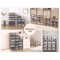 سكاي كي صندوق تخزين الاحذية شفاف