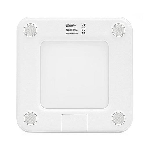 نوردن بيمي ميزان سمارت للجسم مزود باتصال بلوتوث ابيض