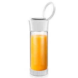 سكاي زجاجة عصير قابلة لاعادة الشحن عبرUSB مع 6شفرات 480مل ابيض