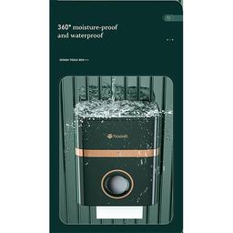 سكاي كي حامل ورق تواليت مع صندوق تخزين مناديل اخضر