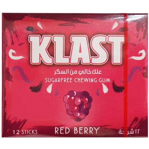 كلاست فانتسي علك خالي من السكر بالتوت 12شريحة