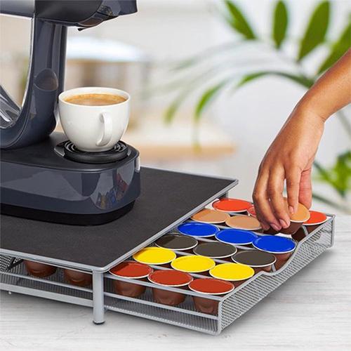 كابيلوك حامل درج تخزين كبسولات القهوة اسود