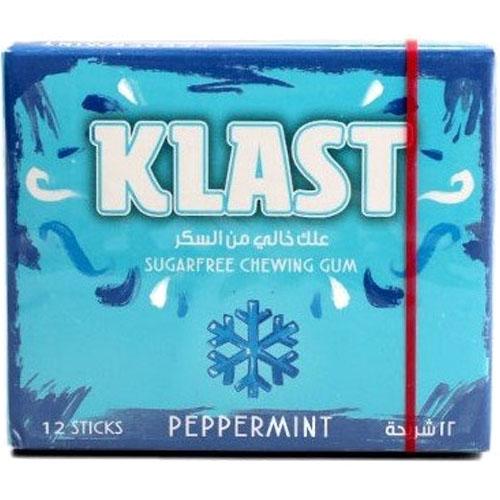 كلاست ترست علك خالي من السكر بطعم النعناع الحار 12شريحة