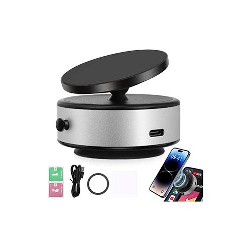 سكاي حامل هاتف مغناطيسي بالشفط الفراغي فضي