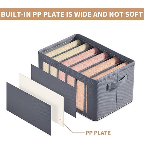 سكاي كي منظم ملابس قابل للطي و7شبكات رومادي