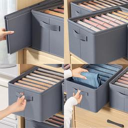 سكاي كي منظم ملابس قابل للطي و9شبكات رمادي