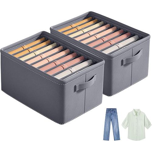 سكاي كي منظم ملابس قابل للطي و9شبكات رمادي