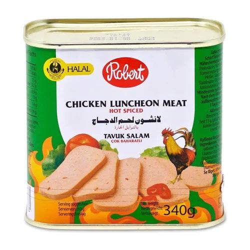 روبيرت لانشون لحم دجاج حار 340جم