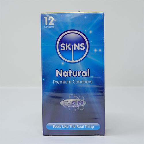 سكينز ناتشورال واقي ذكري فاخر 12واقي ذكري