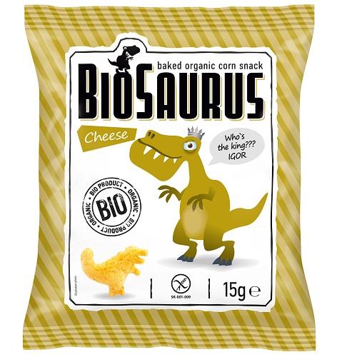 بايوسورس سناك الذرة العضوي بالجبنة 15جم