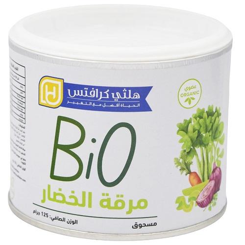 هيلثي كرافتس مسحوق مرقة الخضار العضوية 125جم