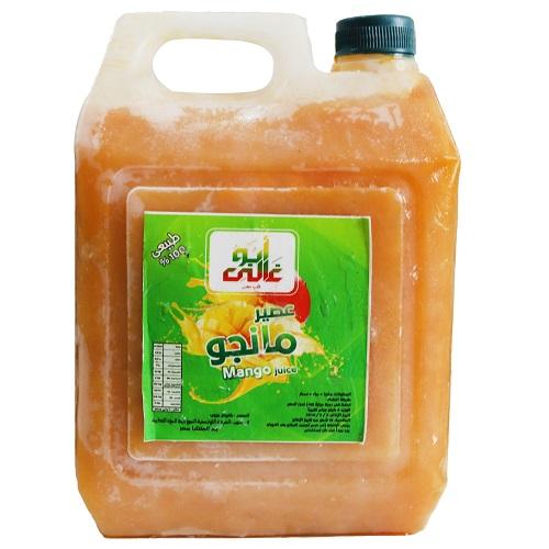 ابو غالى عصير مانجو طبيعي مجمد 4لتر
