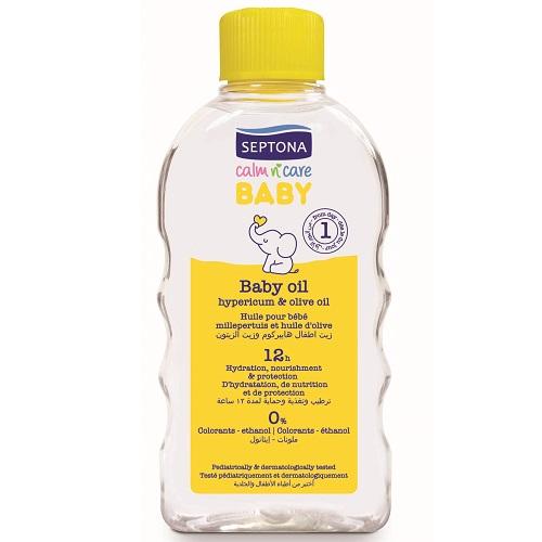 سيبتونا كالم ان كير زيت الاطفال بزيت الزيتون والاعشاب 200مل
