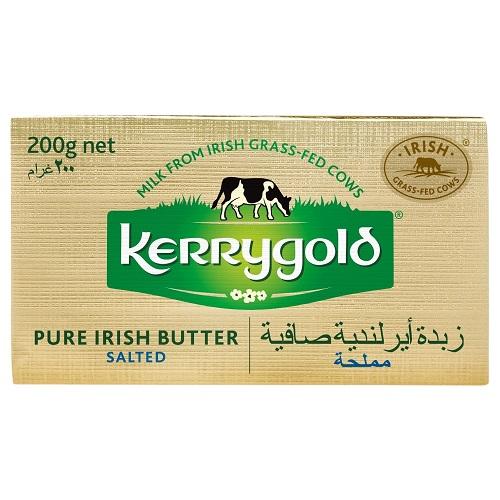 كيري جولد زبدة ايرلندية صافية مملحة 200جم