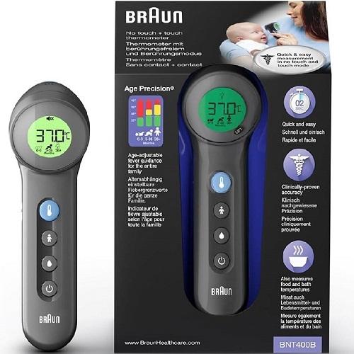 براون  ميزان حرارة موديل رقم.Bnt400b-w