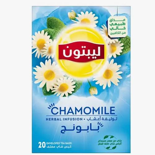 ليبتون شاي اعشاب البابونج 20كيس شاي