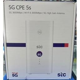 هواوي اس تي سي راوتر ثابت 5G سي بي اي 5اس مع واي فاي 6 3000ميجابايت في الثانية فيفا ابيض 