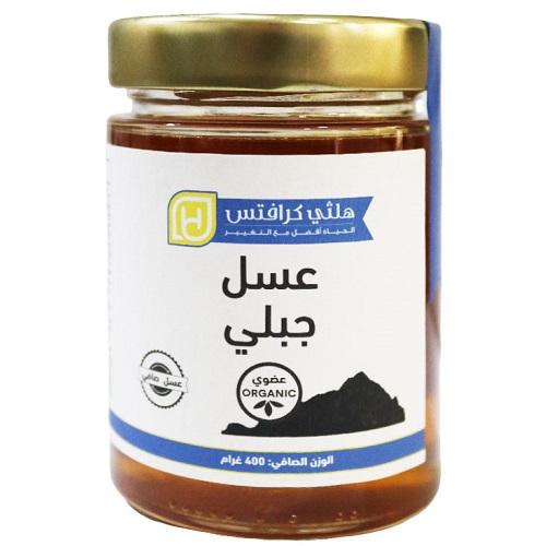 هيلثي كرافتس عسل جبلي عضوي 400جم