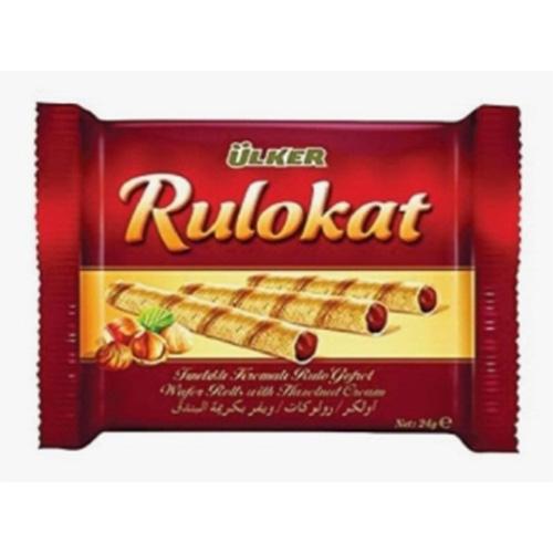 اولكر رولوكات بسكويت ويفر طعم مميز 24جم