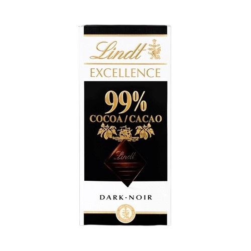 ليندت اكسلانس شوكولاتة داكنة %99 كاكاو 50جم