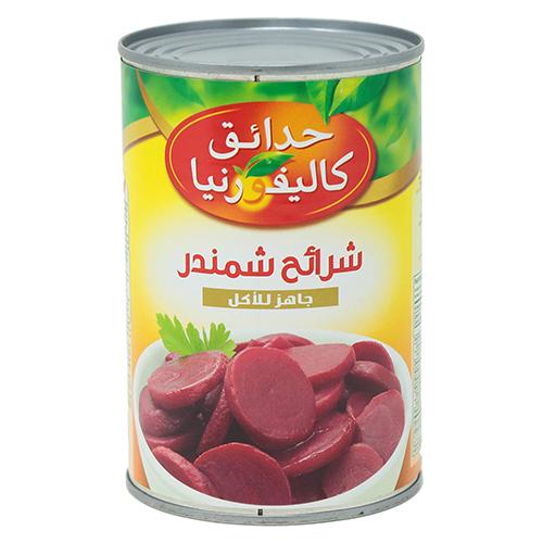 حدائق كاليفورنيا شمندر شرائح 425جم