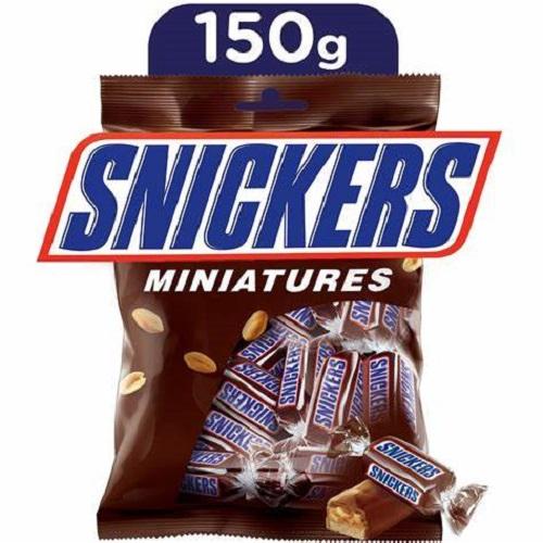 سنيكرز شوكولاتة ميني 150جم
