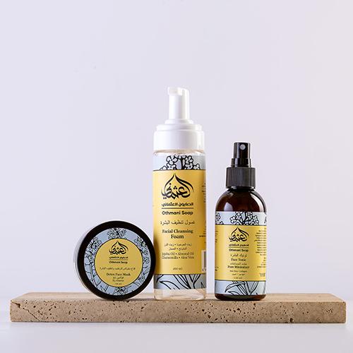 العثماني مجموعة صابون للعناية بالوجه