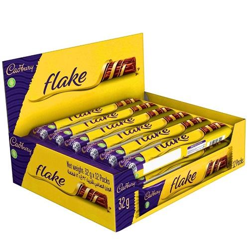 كادبوري شوكولاتة فليك 32جم 12حبة