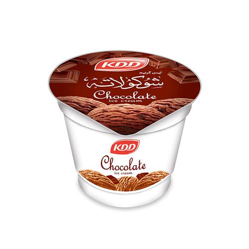 كى دي دي ايس كريم شوكولاتة كاسات 100 مل