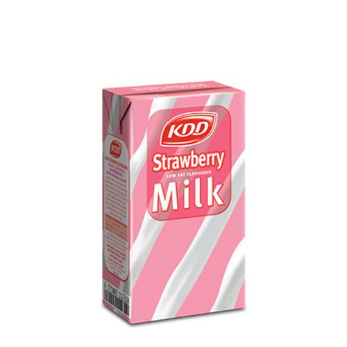 كي دي دي حليب UHT بنكهة الفراولة 250مل