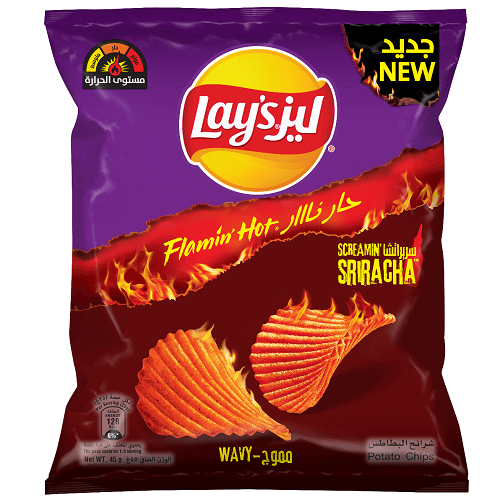 ليز سريراتشا حار نار 45جم