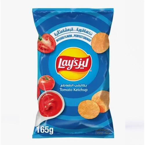 ليز بطاطس بكاتشب الطماطم 165جم