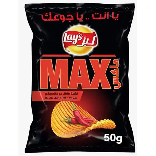ليز ماكس بالفلفل الحار المكسيكي 50جم