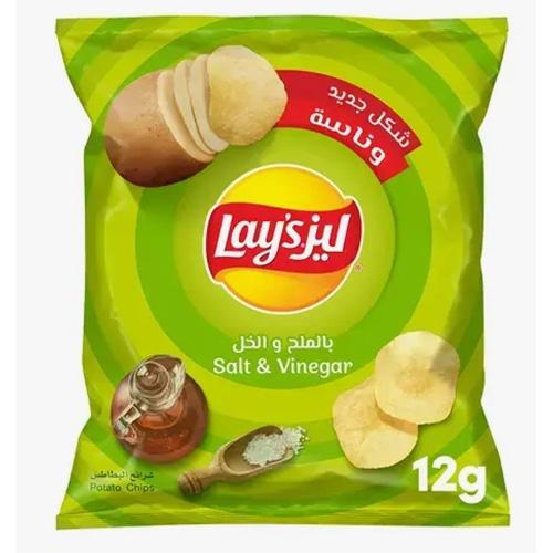 ليز شيبسي ملح وخل 12جم
