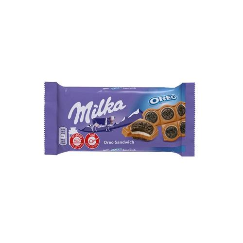 شوكولاتة ميلكا اوريو ساندويش 92جم