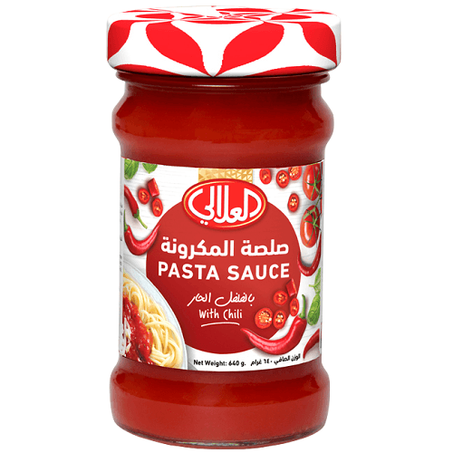 العلالي صلصة المعكرونة بالفلفل الحار 320جم