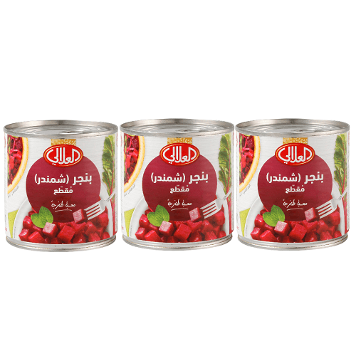 العلالي بنجر شمندر مقطع 400جم 3حبة