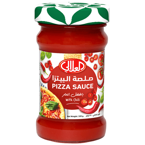 العلالي صلصة البيتزا بالفلفل الحار 320جم