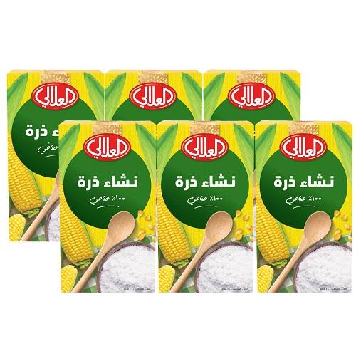 العلالي نشاء ذرة 200جم 6حبة
