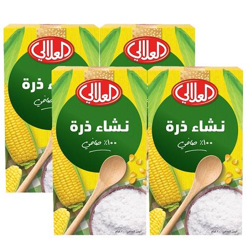 العلالي نشاء ذرة 200جم 4حبة