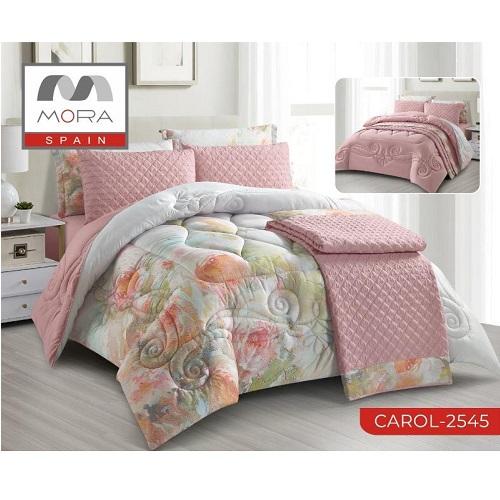 مورا كارول رقم.2545 لحاف مجوز كينج 7قطع 240x260سم موديل رقم.J-1055