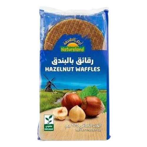 ارض الطبيعيه وافل بندق 175جم