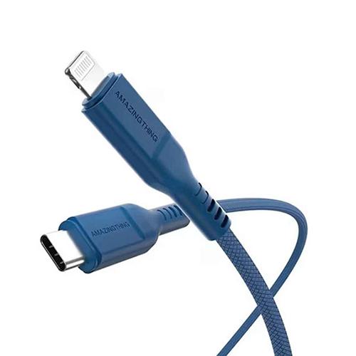 امايزينج ثينج ثاندر برو 30واط PD كابل Type C الى لايتنينج 3.2امبير 1.1م ازرق رقم.15829
