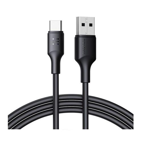فولت مي باورلينك EDC كابل Type C الى Lighting  بطول 2.0م 3امبير 30واط اسود رقم.17189