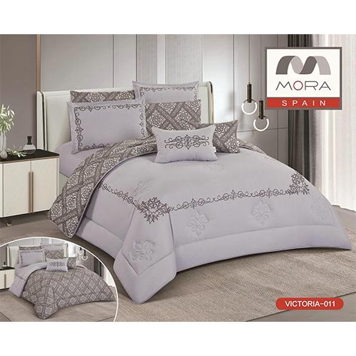 مورا فيكتوريا رقم.011 لحاف مجوز كينج 8قطع 240x260سم موديل رقم.J-1059