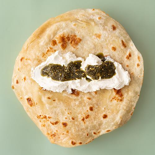 جباتي لبنة بالزعتر