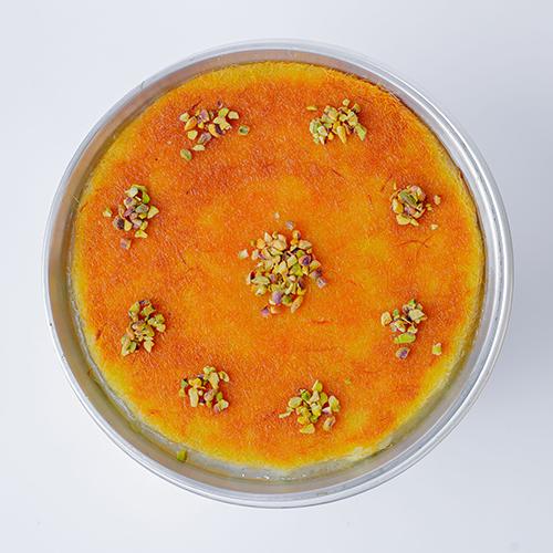 صينية كنافة خشنة بالجبنة