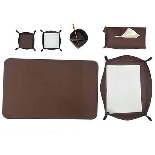 طقم مكتب 6قطع بنى