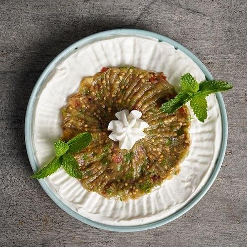 باذنجان لبنة