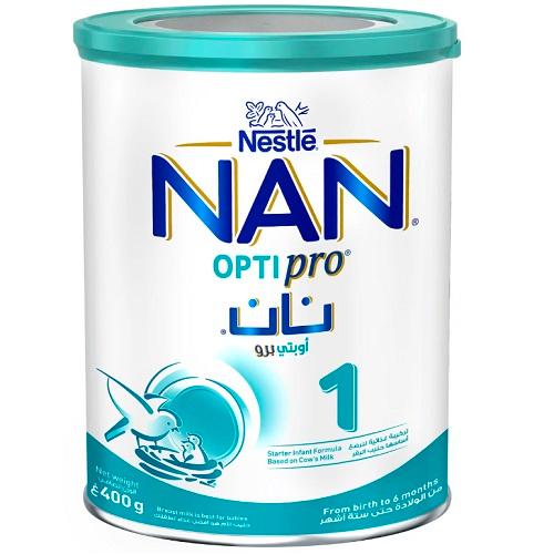 نان اوبتي برو1 تركيبة حليب غذائية للرضع من الولادة الى 6 اشهر 400جم